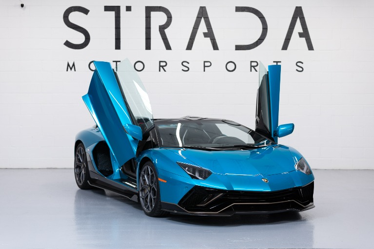 最終価格LBLamborghini Aventador Light Blue Used 2022 Lamborghini Aventador LP 780-4 Ultimae For Sale (Sold
