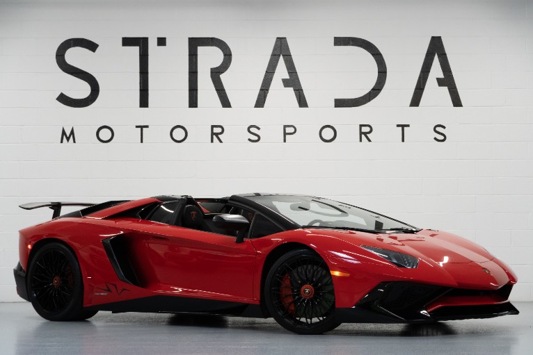 Used 2017 Lamborghini Aventador LP 750-4 SV for sale Sold at Strada Motorsports in Schaumburg IL 60193 1