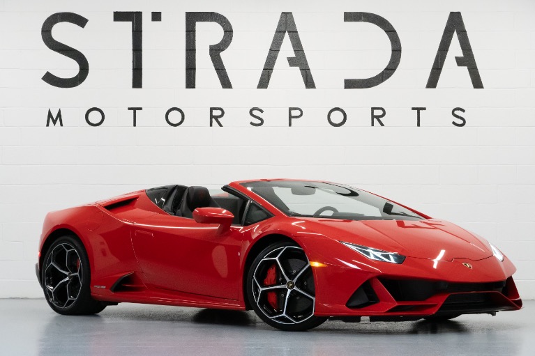 Used 2020 Lamborghini Huracan LP 640-4 EVO Spyder for sale Sold at Strada Motorsports in Schaumburg IL 60193 2