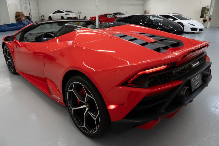 Used 2020 Lamborghini Huracan LP 640-4 EVO Spyder for sale Sold at Strada Motorsports in Schaumburg IL 60193 7