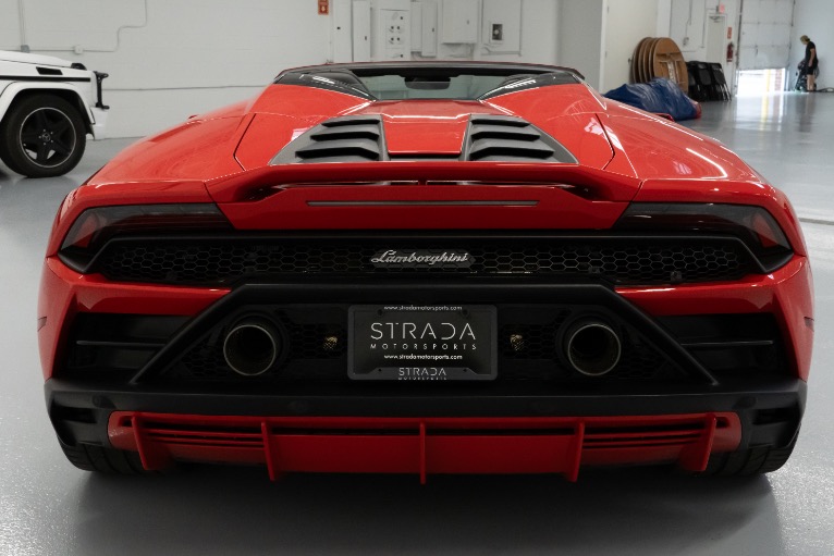 Used 2020 Lamborghini Huracan LP 640-4 EVO Spyder for sale Sold at Strada Motorsports in Schaumburg IL 60193 8