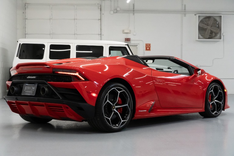 Used 2020 Lamborghini Huracan LP 640-4 EVO Spyder for sale Sold at Strada Motorsports in Schaumburg IL 60193 9