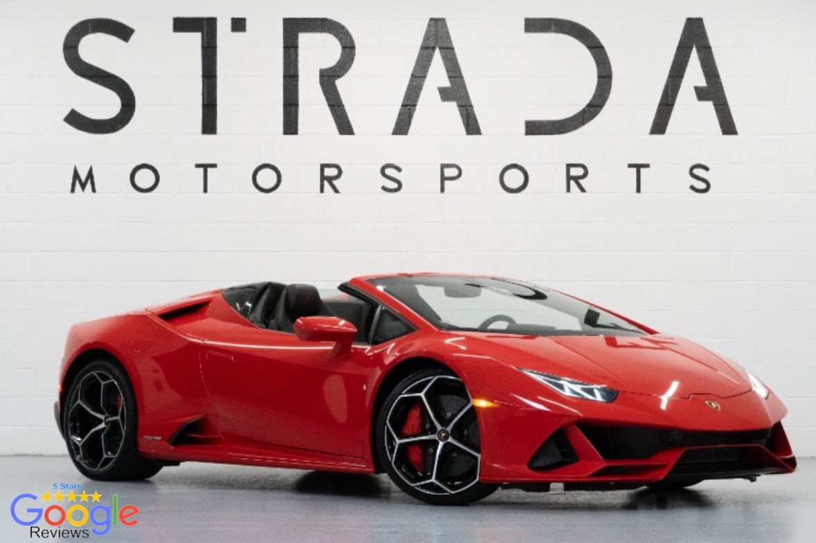 Used 2020 Lamborghini Huracan LP 640-4 EVO Spyder for sale Sold at Strada Motorsports in Schaumburg IL 60193 1